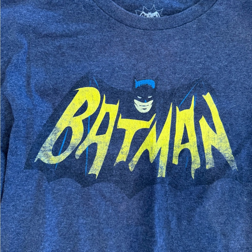 Batman men’s size‎ M Medium Blue T-Shirt - Picture 2 of 3